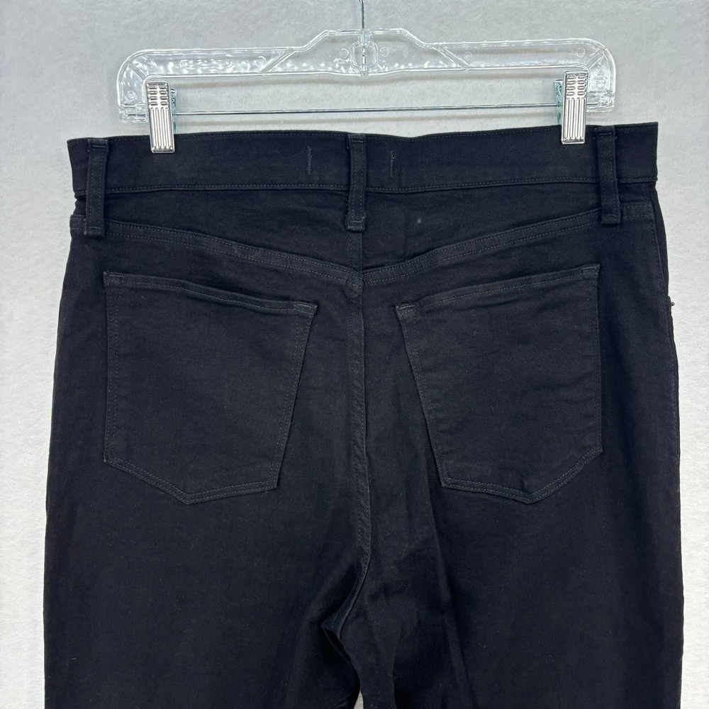 Abercrombie & Fitch The Flare Ultra High Rise Black Jeans Women's 32 / 14 R - Picture 6 of 13